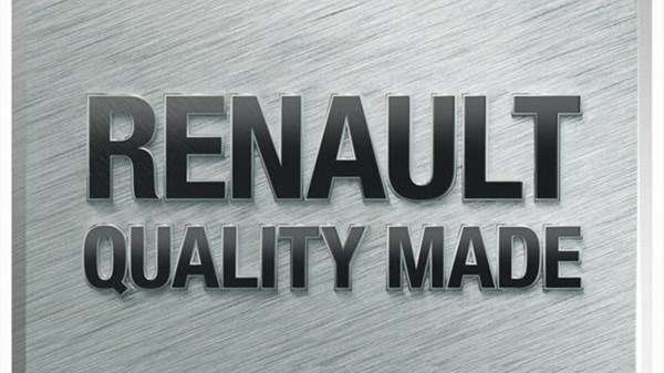 renault quality made logo