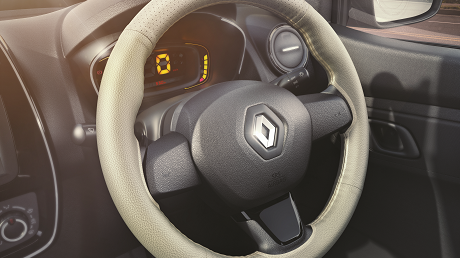 Kwid Steering wheel cover - Beige